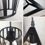 illuminazione geometrica nera