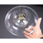 lampadario in vetro vintage