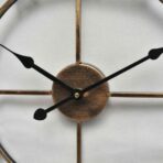 orologio industriale in metallo