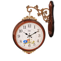orologio da parete doppio vintage