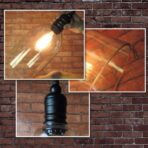 lampadario in vetro vintage 1