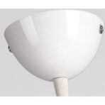 lampadario vintage arancione