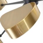 lampadario vintage metallo