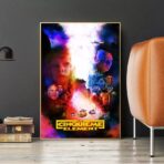 poster 5e elemento vintage