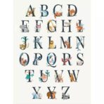 poster abecedaire vintage 2