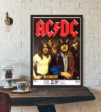 poster vintage acdc