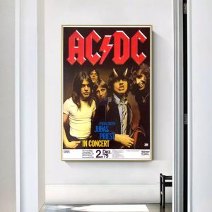 poster vintage acdc