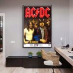 poster vintage acdc