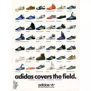 poster adidas vintage basket 2