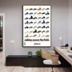 poster adidas vintage basket 2