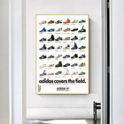 poster adidas vintage basket 2