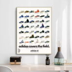 poster adidas vintage basket 2