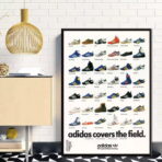 poster adidas vintage basket 2