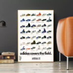 poster adidas vintage basket 2