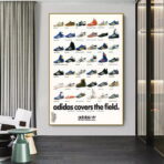 poster adidas vintage basket 2