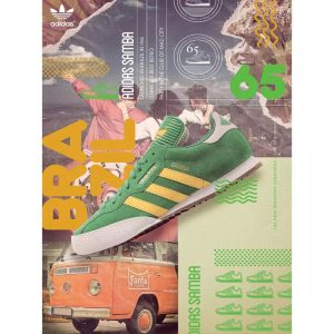 poster adidas vintage