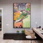 poster adidas vintage