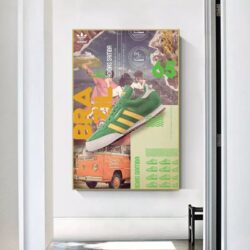 poster adidas vintage