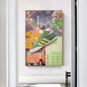 poster adidas vintage