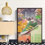 poster adidas vintage
