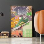 poster adidas vintage