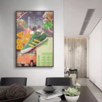 poster adidas vintage