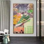 poster adidas vintage