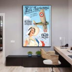 poster aereo vintage 1