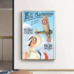 poster aereo vintage 1