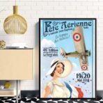 poster aereo vintage 1