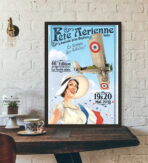 poster aereo vintage 1