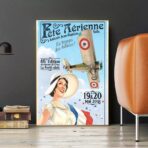 poster aereo vintage 1