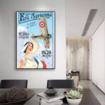 poster aereo vintage 1