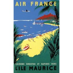 poster air france mauritius 2