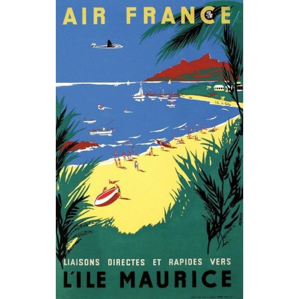 poster air france mauritius 2 poster air france mauritius 2