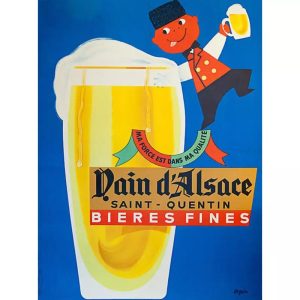 poster vintage di alcol