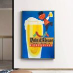 poster vintage di alcol