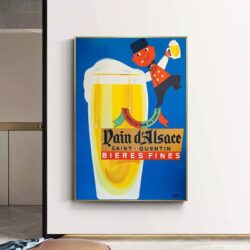poster vintage di alcol