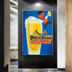 poster vintage di alcol