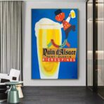 poster vintage di alcol