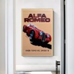 poster alfa romeo vintage