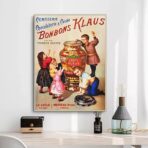 poster cibo vintage