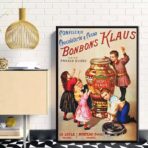poster cibo vintage