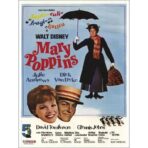 poster american vintage di mary poppins