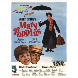 poster american vintage di mary poppins