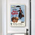 poster american vintage di mary poppins