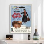 poster american vintage di mary poppins