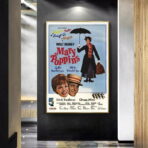 poster american vintage di mary poppins