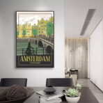 poster vintage di amsterdam 1