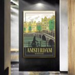 poster vintage di amsterdam 1